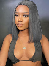 Bob Wig Human Hair 4x4 HD Lace Closure