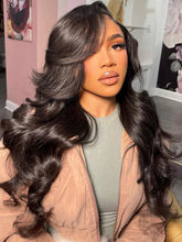 Body Wave 13x4 HD Lace Front Wigs Human Hair Pre Plucked