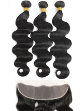 body wave bundles human hair with frontal