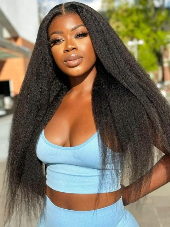13x4 Transparent HD Lace Frontal Wig Human Hair Wigs For Black Women