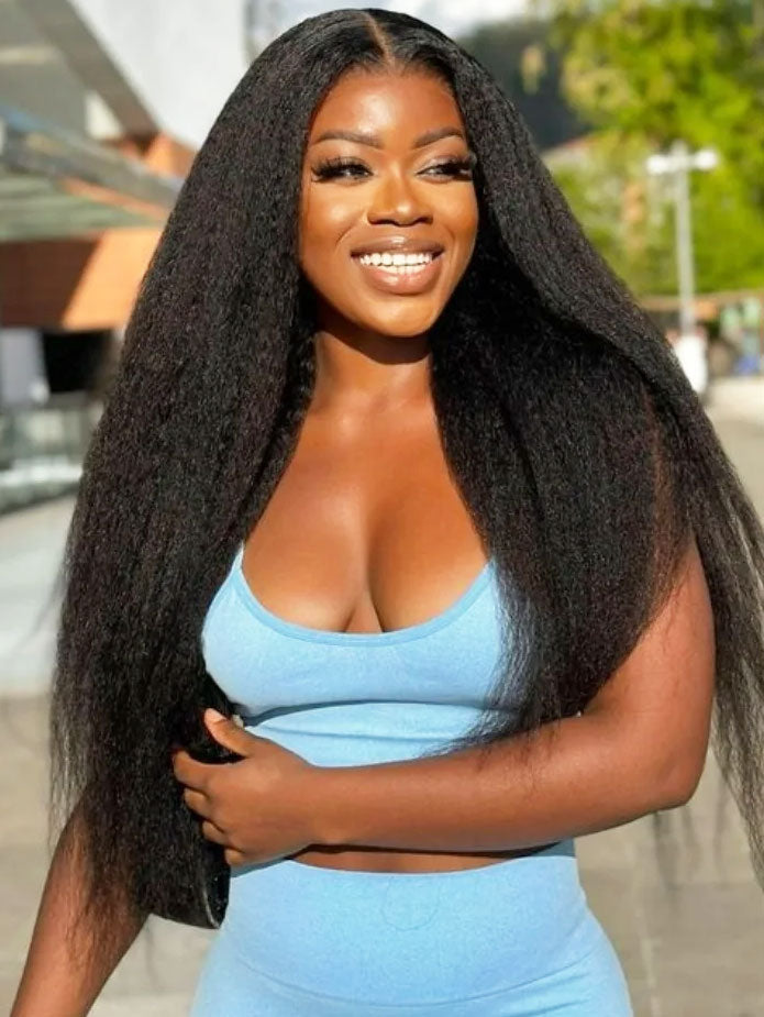 13x6 Transparent HD Lace Frontal Wig Human Hair Wigs For Black Women