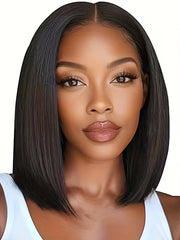 U-TIMES Ear to Ear 13x6 Glueless Bob Haircut Wigs Virgin Human Hair 8-16inch