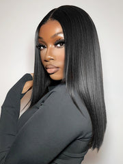 Ear to Ear 13X4 Straight Lace Front Wigs Virgin Human Hair | U-TIMES