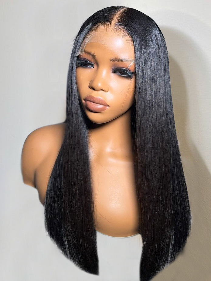 Ear to Ear 13X4 Straight Lace Front Wigs Virgin Human Hair | U-TIMES