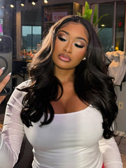U-TIMES 13X6 Body Wave Lace Front Wigs Virgin Human Hair for Women