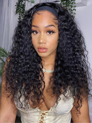 U-TIMES 13X4 Deep Wave HD Lace Front Wigs Brazilian Remy Hair