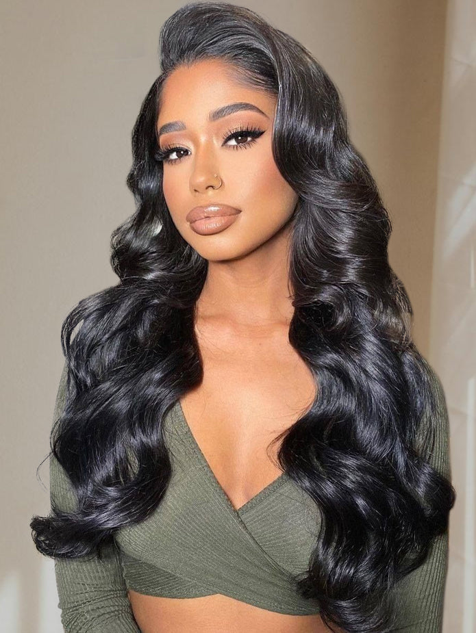 U-TIMES 13X4 Body Wave Lace Front Wigs Virgin Human Hair