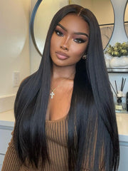 Ear to Ear 13X4 Straight Lace Front Wigs Virgin Human Hair | U-TIMES