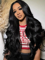 4x4 HD Lace Closure Wigs Human Hair Body Wave Lace Front Wigs