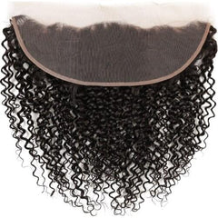 Brazilian Kinky Curly Lace Frontal with Bundles