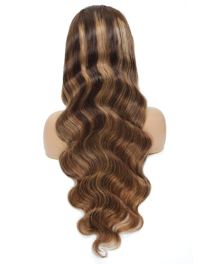 Ombre Highlight Human Hair Wig