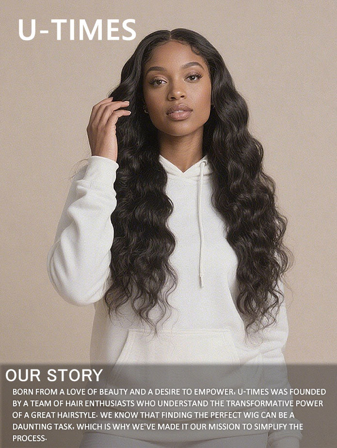 U-TIMES Human Hair Lace Front Wigs Quality