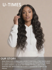 U-TIMES Human Hair Lace Front Wigs Quality
