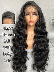 U-TIMES 13X4 Pre-Cut Body Wave Lace Front Wigs 100% Virgin Human Hair