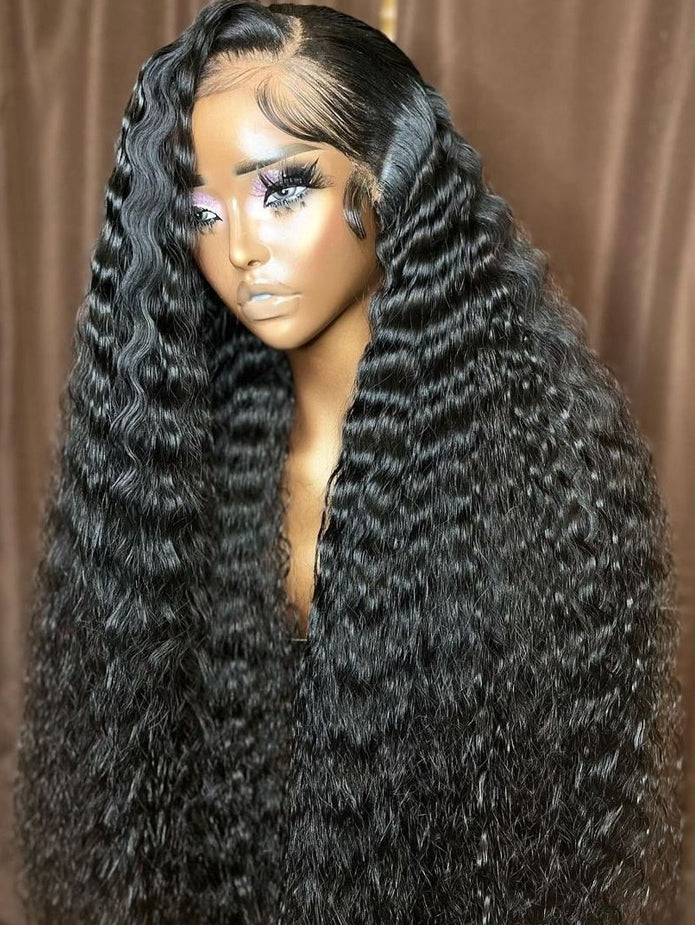 cheap deep wave wig