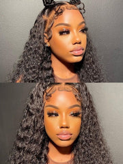 curly deep wave wig